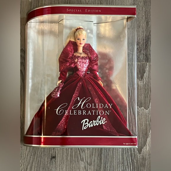 BRAND NEW IN BOX 2002 Holiday Celebration Barbie - Picture 1 of 2